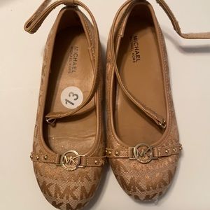 Little girls Michael Kors flats